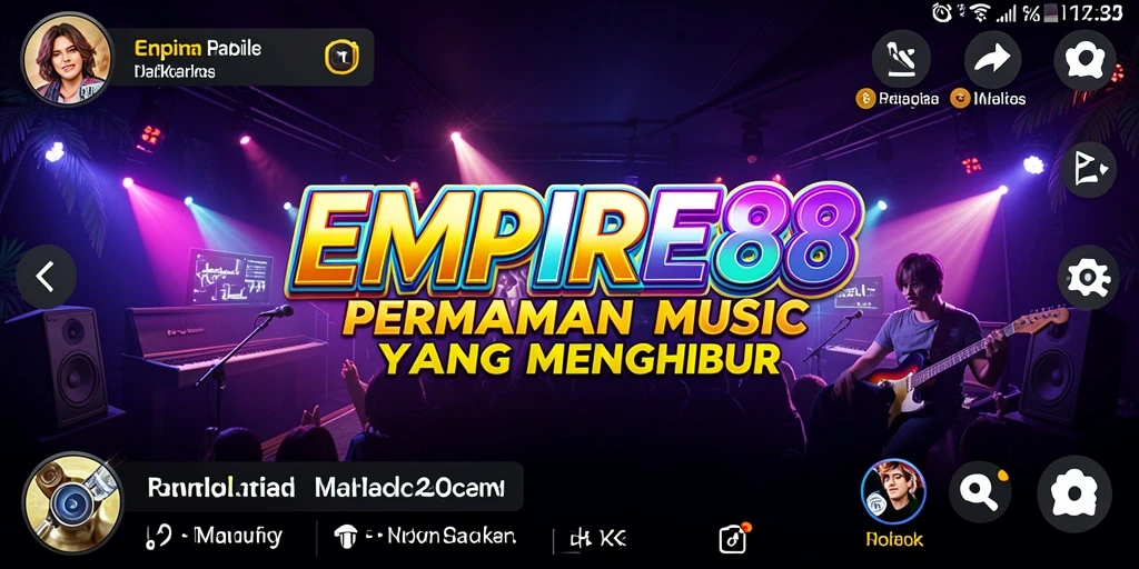 Tampilan gameplay menarik dari EMPIRE88 dengan suasana musik yang menyenangkan.