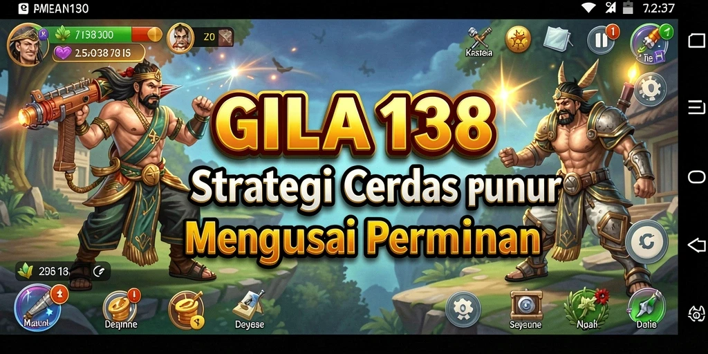 Tampilan gameplay seru dan menegangkan di GILA138.