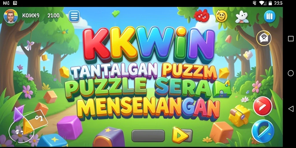 Tampilan gameplay KKWIN yang penuh tantangan dan seru.