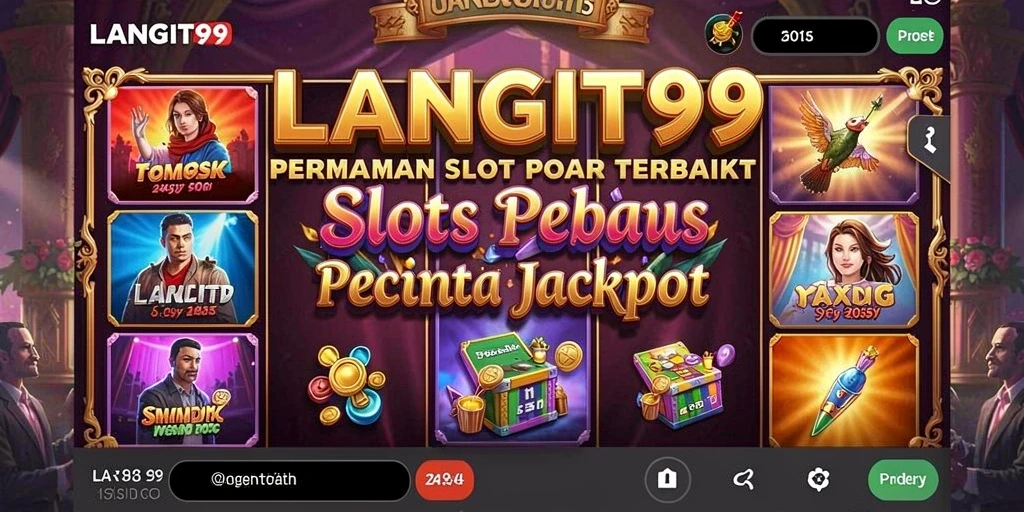 Screenshot gameplay LANGIT99 menampilkan slot yang menarik dan interaktif.