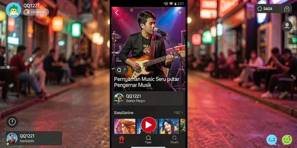 Screenshot QQ1221 menampilkan gameplay interaktif yang menyenangkan.