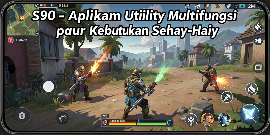 Tampilan antarmuka S80 yang sederhana dan fungsional.