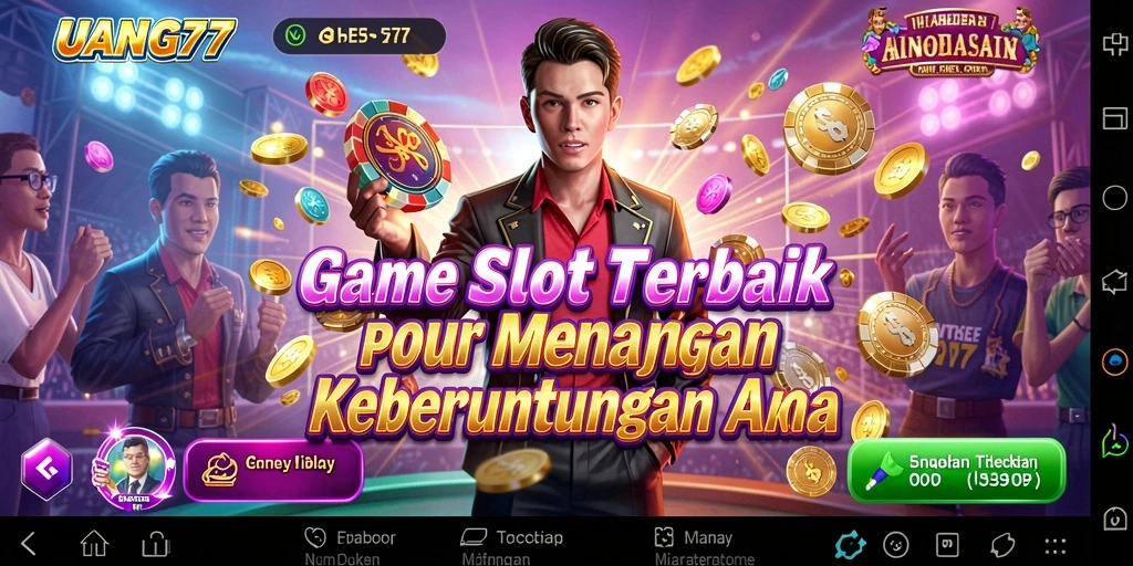 Tampilan menarik dari gameplay slot UANG77 yang mengasyikkan.